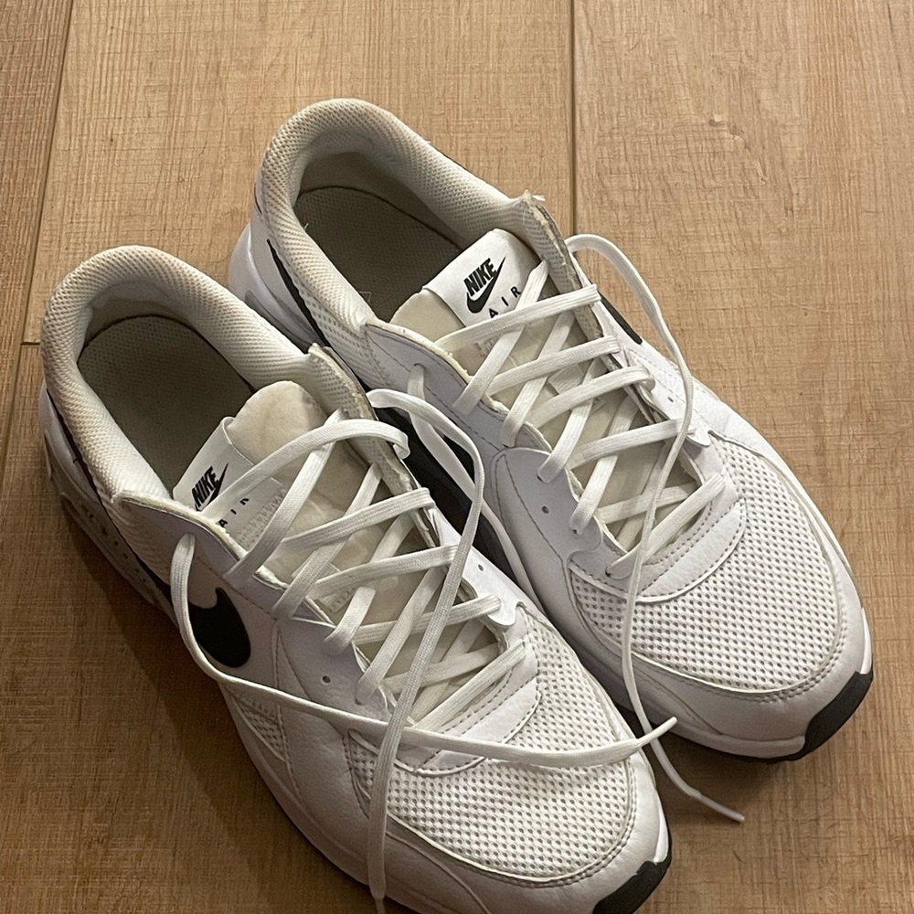 Nike White and Black Athletic Shoes